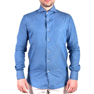 Blue Denim Washed Cotton Shirt