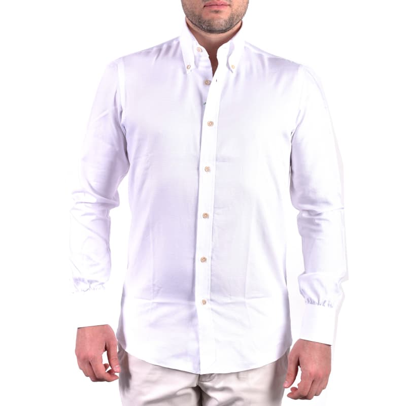 Camicia bianca Oxford